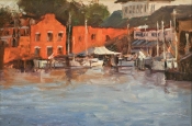 'On The Waterfront' Oil 10X15
