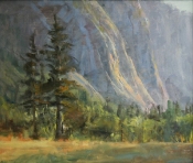 \'Yosemite Meadows\' 12X14 Oil