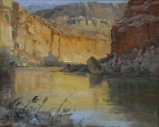 'Along The Colorado' 10x12 Oil on Linen