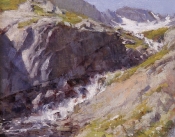 \'Above Timberline\' 12x15 Oil on Linen