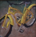 'Ready To Ride' 5X5 Oil on Linen