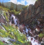 \'High Country Summer\' 22X22 Oil on Linen