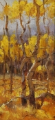 \'Leaves of Fall\' 15x7 Oil on Linen