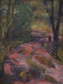 'Puddles' 8X6 Oil on Linen
