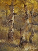 'Dance of Autumn' 12x10 Oil on Linen