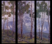 'Wilson From Last Dollar' Triptych 30x10, 30X12, 30X10