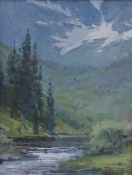 \'Hazy Afternoon\' 10X7 Oil on Linen SOLD
