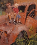 'Brothers' 20x16 Oil on Linen