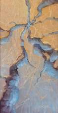 'Neural Pathways' 12x6 Oil on Linen