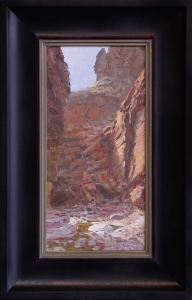 'Canyon Corners' 16x8 Oil on Linen