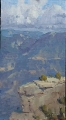 'Canyon Clouds' 12x6 Oil on Linen