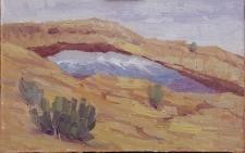 'Mesa Arch' 6x9 Oil on Linen