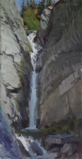 'Spring Tributaries' 12x6 Oil on Linen