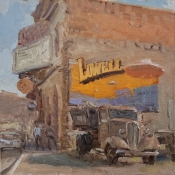 'Welcome To Lowell Arizona' 8x8 Oil on Linen