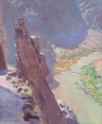 'Above The Colorado River' 20x16 Oil on Linen