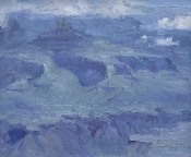 \'Clouds Over Zoroaster\' 18x20 Oil on Linen