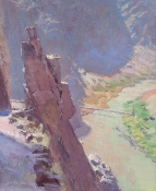 'Above the Colorado River' 20x16 Oil on Linen