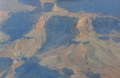 'Canyon Shapes' 8x12 Oil on Linen