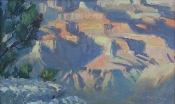'Sunset on Zoroaster' 12x20 Oil