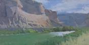 'Colorado Canyons' 6x12 Oil on Linen