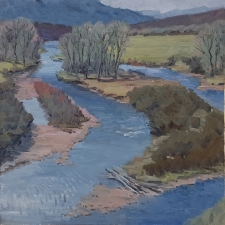 'Spring Water' 12x12 Oil on Linen