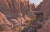 \'Morning Glory Arch\' Oil on Linen