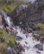 \'A Tributary\' 12x10 Oil on Linen