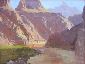 \'Zoroaster from the River Trail\' 12x16 Oil