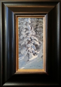 \'North Facing\' 8x4 Oil on Linen