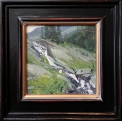 \'The Headwaters\' 6x6 Oil on Linen