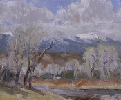\'Early Spring\' 10x12 Oil on Linen
