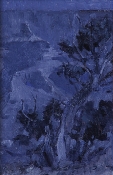 \'Zoroaster Moonscape\' 10x6 Oil on Linen