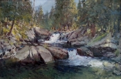 'On the Way to Lilly Lake' 24x36 Oil on Linen