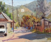 \'Alley Colors\' 10x12 Oil on Linen