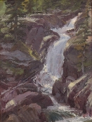'Alberta Falls' 24x18 Oil on Linen