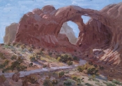 'Double Arch' 12x16 Oil on Linen