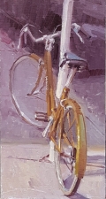 'Any Given Pole' 12x6 Oil on Linen