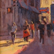 \'The Jay Walkers\' 8X8 Oil