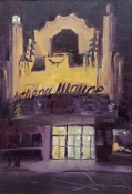 'Anthony Wayne Theatre' 9x6 Oil on Linen